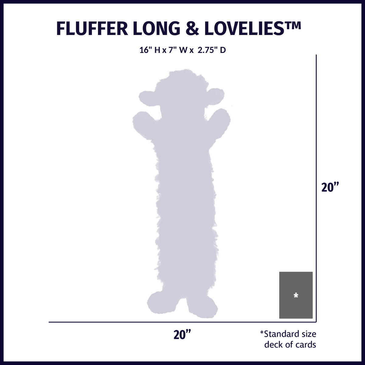 Penelope Pig Long & Lovelie Dog Toy
