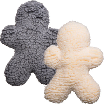 HuggleFleece Man Plush Dog Toy